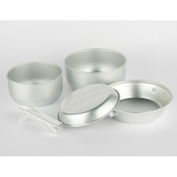 Grutte aluminium keukenartikelen koken potten en pannen